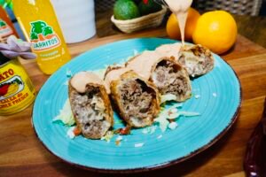 cheesesteak eggrolls